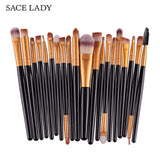 SACE LADY Make up Brushes Set