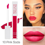 SACE LADY Matte Lipstick Makeup 19 Color