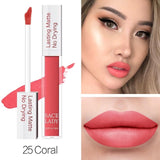 SACE LADY Matte Lipstick Makeup 19 Color
