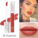 SACE LADY Matte Lipstick Makeup 19 Color